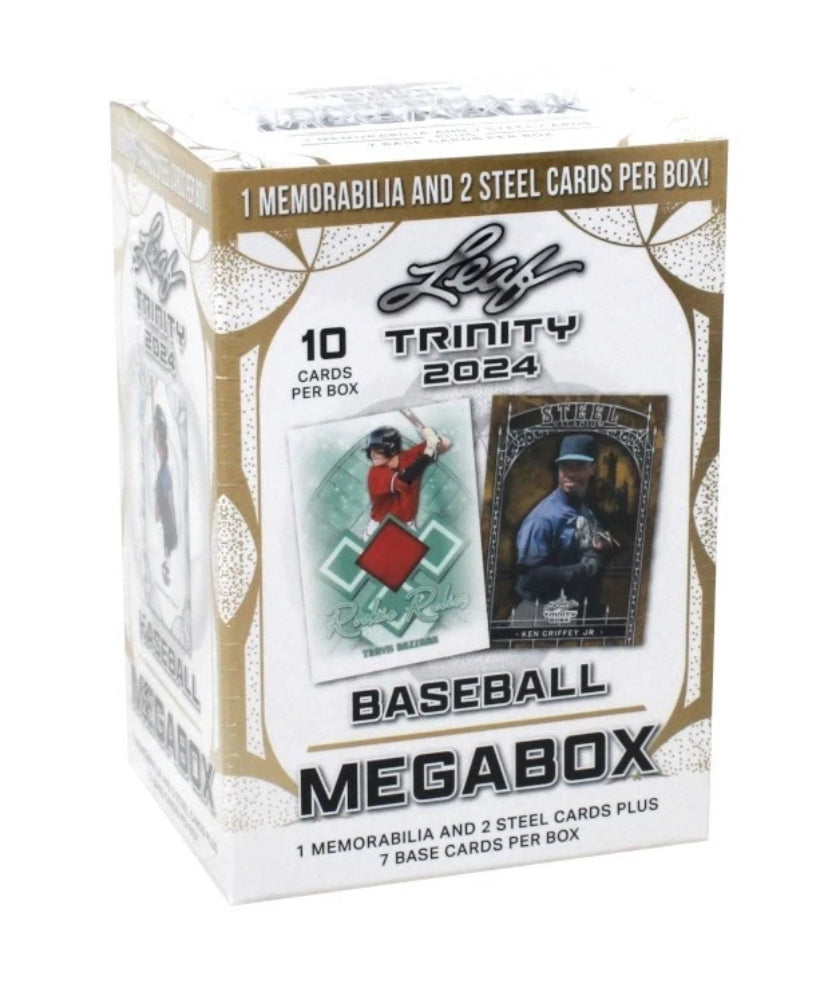 2024 LEAF TRINITY BASEBALL MEGA BOX 20 BOX CASE