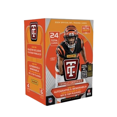 2024 Panini NFL Totally Certified Football Trading Card Blaster Box