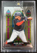 2021 Panini Prizm Juan Soto #SG-3 Stained Glass Nationals