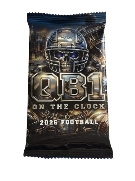 2026 Wild Card QB1 On The Clock Sealed Pack Look For Autos Encased QB