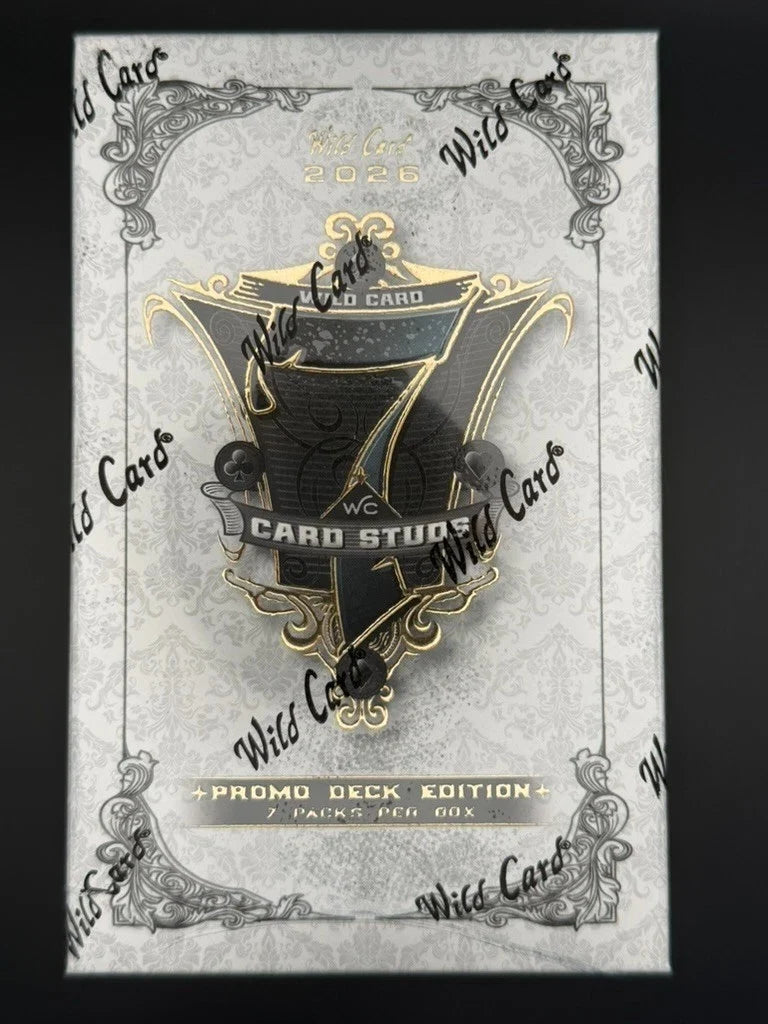 2026 Wild Card 7 Card Studs Promo Deck Edition Box